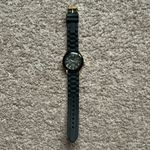 Darice women’s vintage black/gold rubber‎ adjustable watch one size Black Photo 2