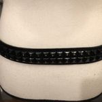 Faux Leather Black Studded Belt Photo 2