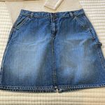 OshKosh  Denim Carpernter Jean Skirt Size 10 Photo 2