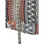 Kora America Women's Lace Sleeve Multi Patterned Dress White Photo 7