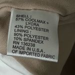 NWT FAIRWAY FOX WOMEN'S GOLF/TENNIS SKORT Amy Size 4 Coolmax Gold Zip Pleated‎ White Photo 3