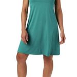 Columbia NWT  Omi-Shade Sun Protection Zephyr Aqua Heights Dress Sz M Photo 0