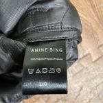 ANINE BING  Andy Black Quilted Monogram Vest Pockets Women’s Size‎ Large Photo 10