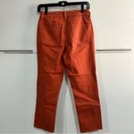 Just USA Size 26/2 Rust Denim High Rise Slim Straight Leg Jeans Chic Neutral NWT Photo 1