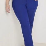 Eloquii  Kady Fit Double Weave Ankle Pant 26” Inseam Royal Blue Size 18 Short Photo 0