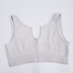 Free People Ribbed Sleeveless Open Neckline Sports Bra Photo 1