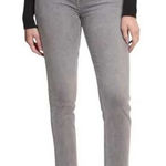 Gap  Jeans Women 26 Gray Denim Vintage Slim Sky High Ankle Raw Hem Streetwear Photo 0