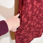 Garnet Hill  Button-Front Knit Tank Dress Floral Photo 5