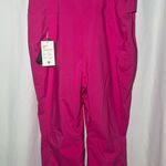 Halfdays Carson Bib Pant | 1X NWT Pink Photo 0