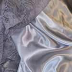 Jovani Lavender women’s Formal Evening Gown Size 8 Beaded Lace Tulle Dress Photo 5