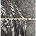 Slinky Brand Tank Top Womens 1X Gray Silver Polka Dot Shimmer Glam Boho Chic Photo 6