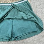 Girlfriend Collective  Tropic Pleated Club Skort Skirt Tennis Golf in Green XL Photo 7