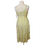 Sonoma Linen blend tiered midi dress Photo 1