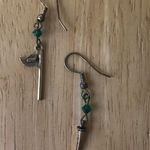 Golf Earrings Tee Flag Green Handmade Vintage Photo 4