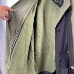 Gallery Vintage  Hooded Jacket in‎ Black Green Size Small Photo 4