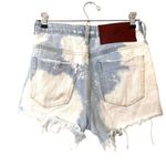 One Teaspoon  Bonita Bleach Distressed Shorts Sz 26‎ Photo 2