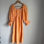 Sleeper  Atlanta Linen Dress Medium Photo 3