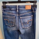 American Eagle  Size 0 Teen Girl Ripped Super Stretch Hi-Rise Jeggings Jeans Photo 4