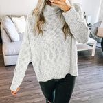 Lush Clothing Lush Oversized Turtleneck Sweater Photo 0