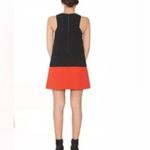 Alice + Olivia  Dorma Colorblock Shift
Dress Black Poppy A Line Mini Dress XS Photo 1