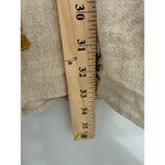 Kourt Casual Flax Linen Blend Breezy Sunflower Bubble Wheat Dress Medium Photo 6