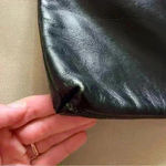RUTH SALTZ Faux leather bag Vintage Monogrammed H Black Photo 6