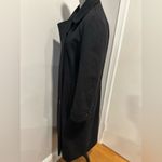 Larry Levine Vintage 80s/90s  Petite Sz:6P Black Wool Long Peacoat Jacket Coat. Photo 2