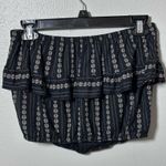 American Eagle  Women Sleeveless Black Strapless Crop Top size Small Photo 4