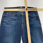 7 For All Mankind Jeans Womens Size 32 Blue Slim Cigarette Dark Wash Denim Photo 6