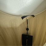 Massimo Dutti NWT Flared Poplin Dress Elastic Waist With Pockets Side Vent XS Photo 5