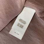 Frye Womens Cara Tie Front Smocked Long Sleeve Blouse Blush Size Small NWT Photo 7