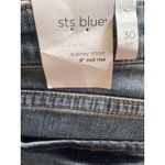 sts blue  Aubrey Denim Shorts Distressed Frayed Hem Mid Rise Blue Wash Size‎ 30 Photo 3