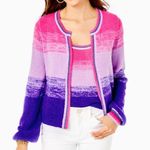 Lilly Pulitzer tessalyn purple and pink cardigan size XS Photo 0