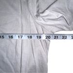 n:philanthropy NWT  Leonardo Short Sleeve V-Neck Side Knot Gray Dress MEDIUM Photo 5