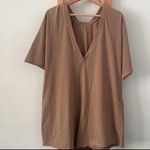 Fp Movement Hot Shot Tee Romper Tan Size XS Photo 2