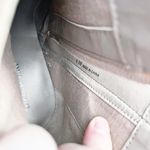 Gianni Bini Maelyie Croc Embossed Western Bootie in Dusty Taupe Photo 8