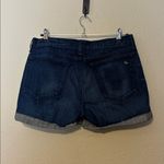 Rag and Bone  Cuffed Dark‎ Denim HIGH RISE SHORTS Size 28 Photo 5