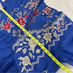Johnny Was  women’s medium Florence Tunic Dress/top embroidery 100% linen Photo 9