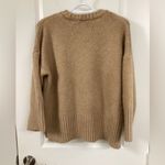 Topshop Tan Crew Neck Sweater Photo 2