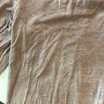 American Eagle  Soft & Sexy Lavender Long Sleeve Lace-Up Tee Size S Photo 4