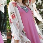 Peach Love California Floral  Kimono‎ Photo 7
