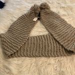 EXPRESS  Hand Knit Scarf length 86” wide 9” brand new so beautiful Photo 3