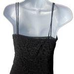 Y2K Allure Velvet & Satin Black Shimmer Slip Dress Fairygoth Dark Romantic S Photo 6