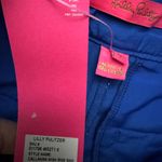 Lilly Pulitzer Callahan High-Waisted Shorts in Grotto Blue Dusk Floral Brocade, Jacquard, 6, Black Photo 10