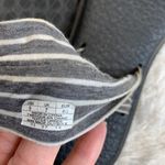 Sanuk Fabric Sling Yoga Mat Sandals Sz 9 Grey Cream Stripe Photo 5