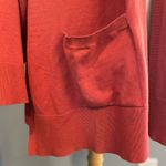 Terra & Sky Women's Rust Lagenlook Open Front Cardigan Photo 3