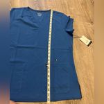 Beyond Scrubs Scrub Top Royal Blue Sunny V Neck Sz M 1001SB Healthcare NWT Size M Photo 1