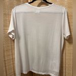 Nike Women’s  White Swoosh Short Sleeve LooseT-shirt Photo 2