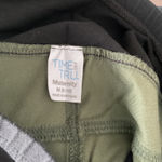 Time and Tru Maternity Pants Olive Green Size M 8 10 High Rise Stretch Size M Photo 1