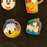 Disney  Cruise Lines - FAB 4 Mount Rustmore Collectible Pin Set From 2000 Photo 3